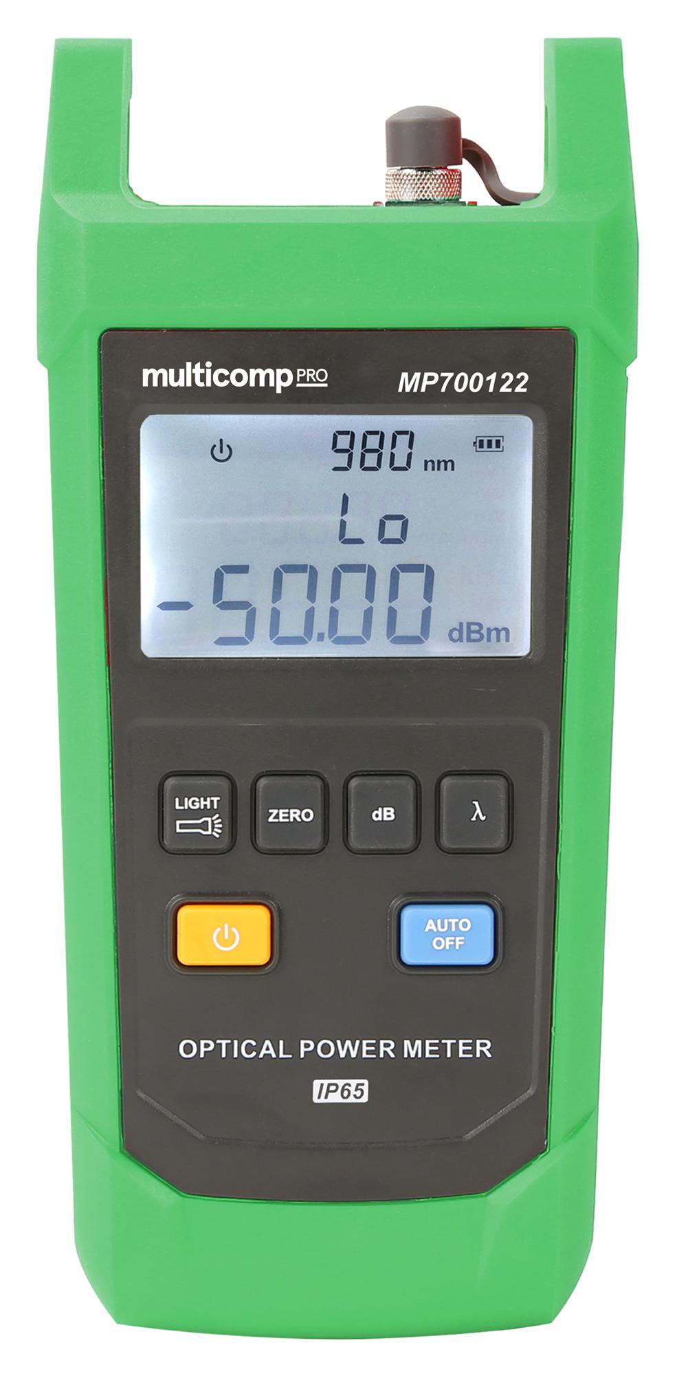 Multicomp Series Optical Power Meter: MP700122