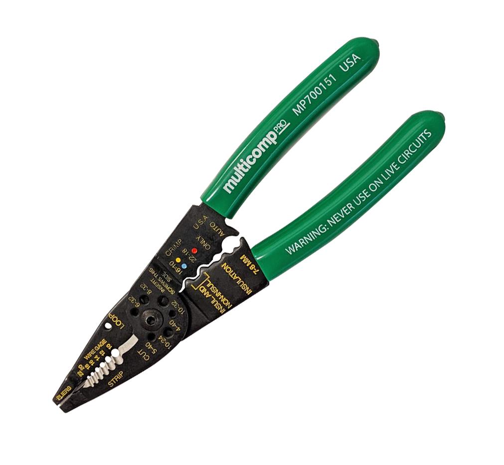Multi-Cutter Series MP700151 Wire Stripper Crimper: MP700151