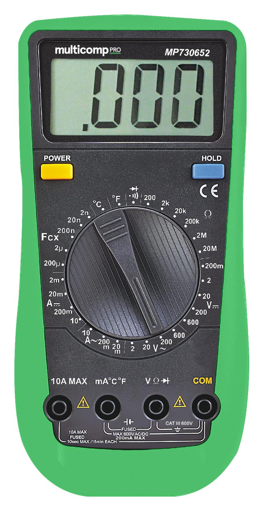 Buy Multicomp Digital Multimeter Part Number MP730652 Online