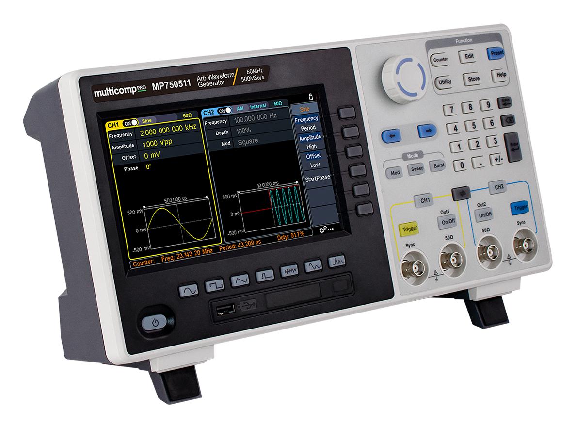 Multicomp Series Arbitrary Waveform Generator: MP750511US