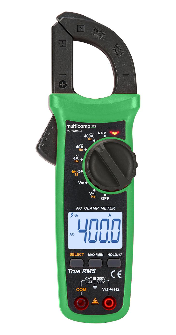 Multicomp Pro MP760605 – Reliable Electrical Clamp Meter for Industrial Applications