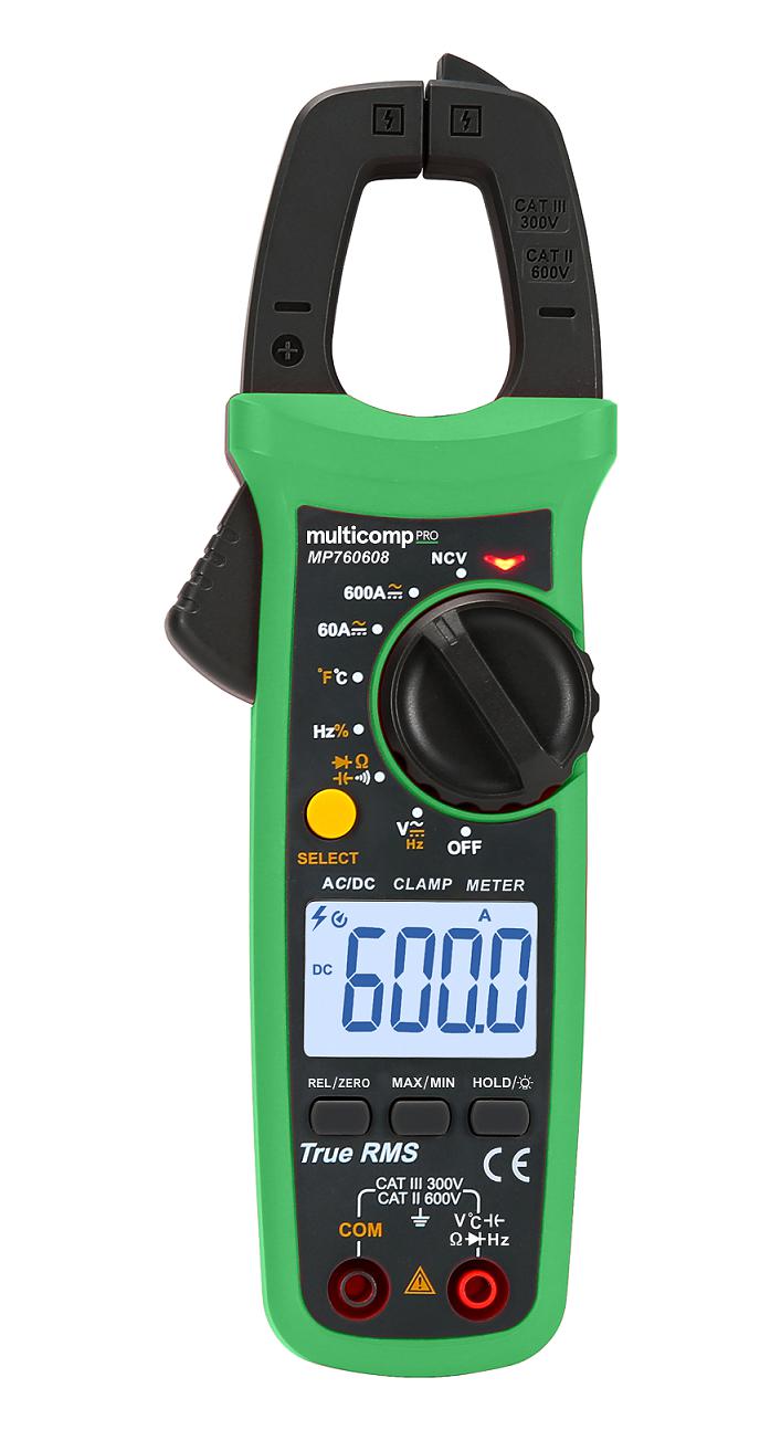 Multicomp Series Clamp Meter: MP760608