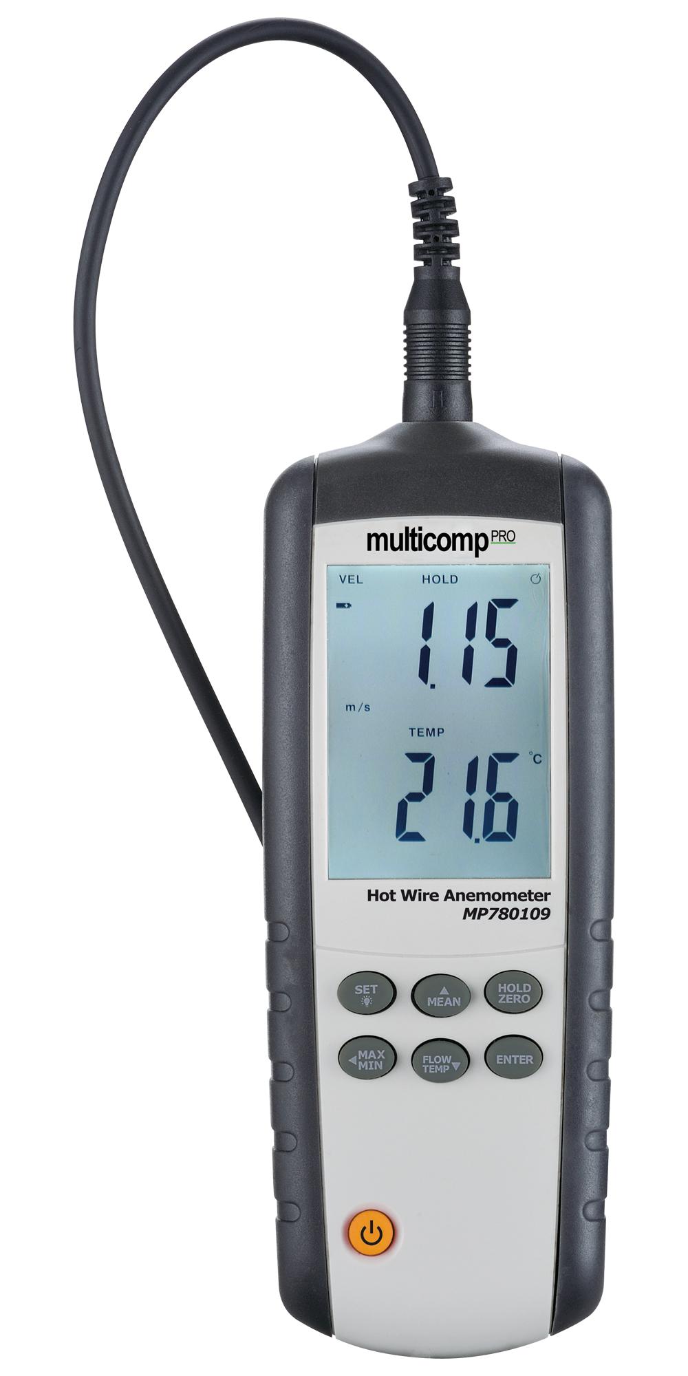 Buy Multicomp High-Precision Hot Wire Thermal Anemometer Part Number MP780109 Online