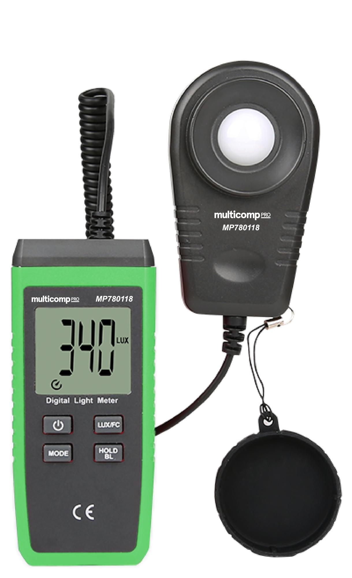 Multicomp Series Light Meter: MP780118
