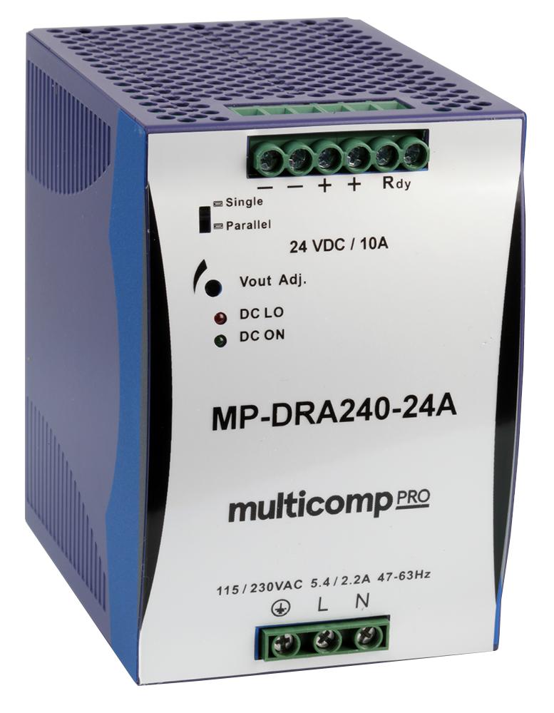 Multicomp 240W Power Supply – Reliable Industrial AC to DC Conversion for Automation