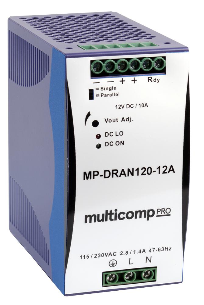 Buy Multicomp Power Supply Part Number MPDRAN12012A Online