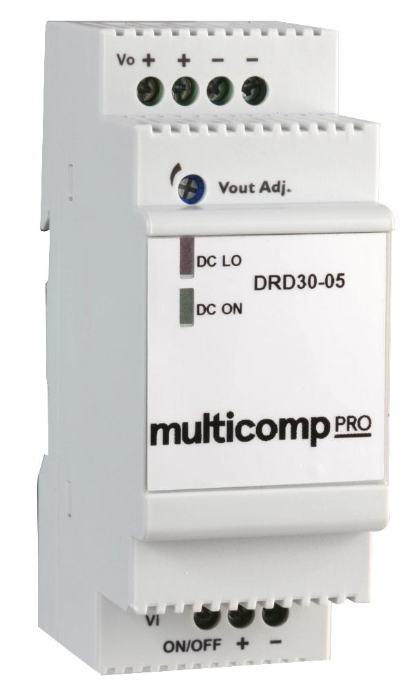 Multicomp PRO MPDRD3005 – Reliable DC-DC Power Supply for Industrial Applications