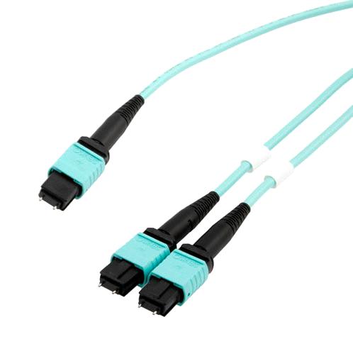 L-com Series MPO Fiber Connector: MPM24MPM212OM4R1