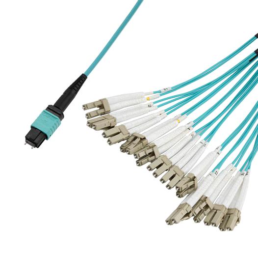 L-com Series Fiber Optic Cable: MPM24OM3LCR1