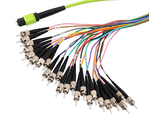 L-com Series OM4 Fiber Optic Cable: MPM24OM4STZ1