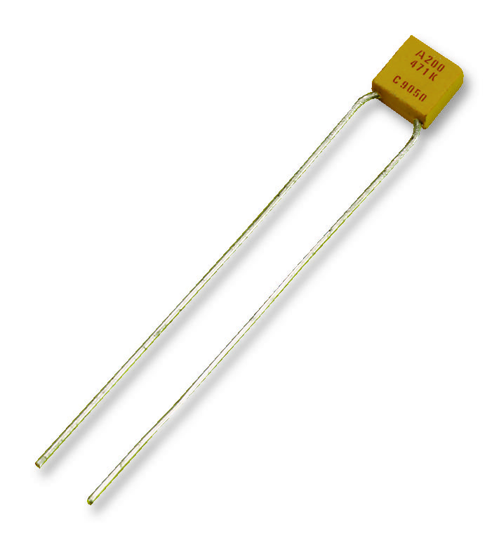 AVX Series MR Capacitors: 50V-200V Molded Radial Leaded Capacitors: MR061C224KTA