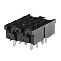 SmartSeries Relay Sockets: 8-Pin PCB Mounting Connector MR08PCB2G