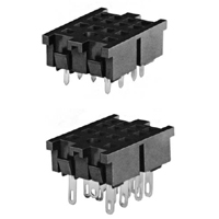 Custom Connector Series MR14 SLD: 14-Pin Miniature Relay Socket