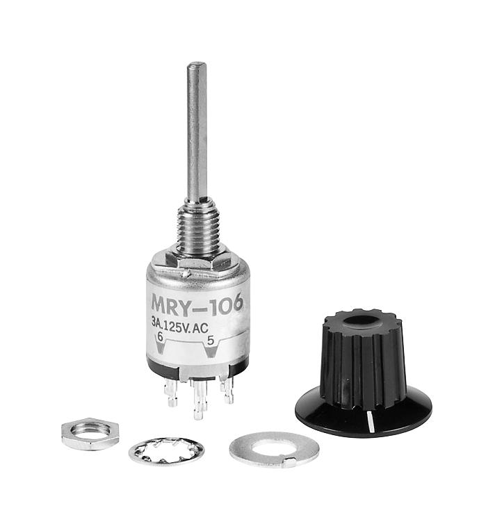 Buy NKK Rotary Switch Part Number MRY106A Online