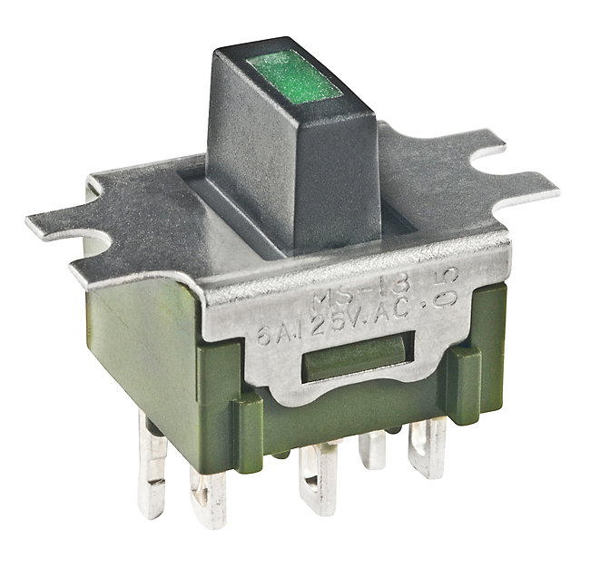 NKK Series MS – Reliable Illuminated Slide Switch for Industrial Applications