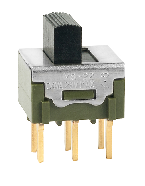 NKK MS22BNG03 – Reliable Miniature Slide Switch for Industrial Applications