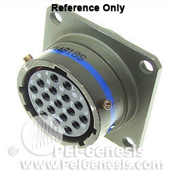 Amphenol Series II MIL-DTL-38999 High-Density Aerospace Connector: MS27508E20B41P