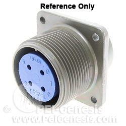 Buy MIL-DTL-5015 Circular Connectors Part Number MS3102A2818P Online