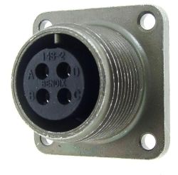 Amphenol MS3102E14S2S – Reliable MIL-DTL-5015 Connectors for Industrial Applications