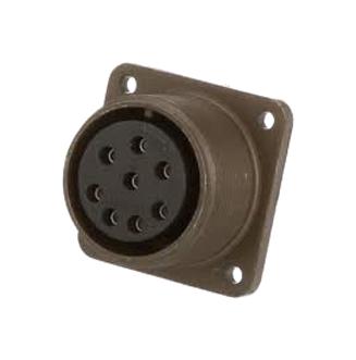 Amphenol MS3102E14S9S – Reliable Box Mounting Connector for Industrial Applications