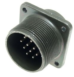 Amphenol Series MIL-DTL-5015 Circular Connectors  MS3102R2027P