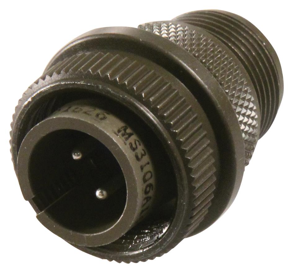 Amphenol Series MIL-DTL-5015 Straight Plug Connector: MS3106A14S9P