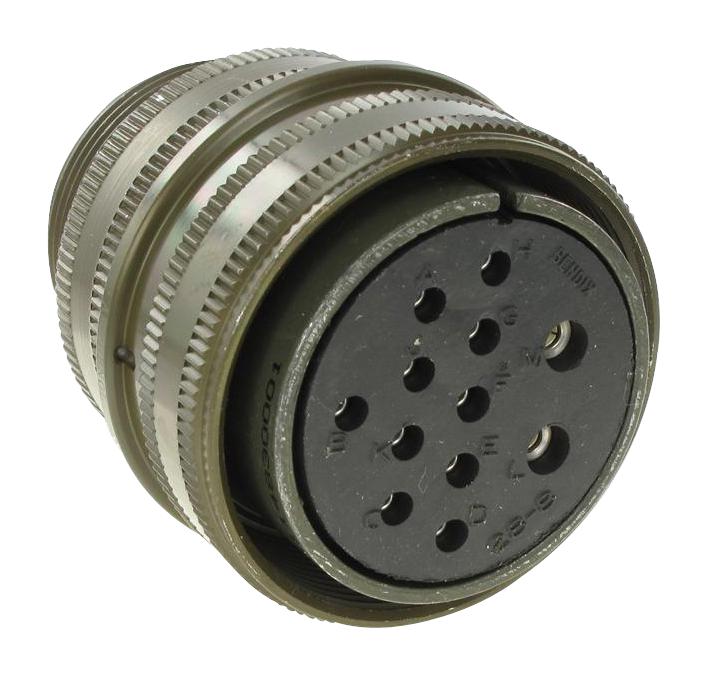 Amphenol Series 3106 Straight Plug: MS3106A222S