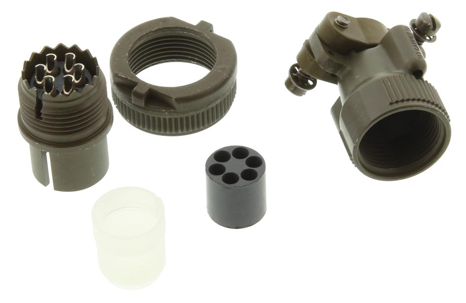 Buy Cannon MIL-DTL 5015 Series Connector Part Number MS3106F14S-6P Online