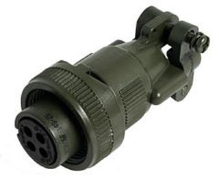 Buy Amphenol MIL-DTL-5015 Connector Part Number MS3106F22-2S Online
