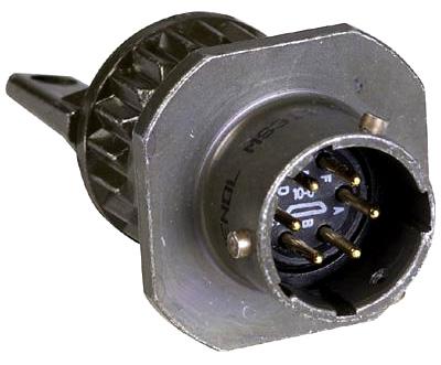 Amphenol Series Miniature Cylindrical Connector: MS3111F106P