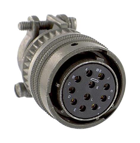 Amphenol Series MS3116F22-55S MIL-DTL-26482 Connector: 55 Contacts