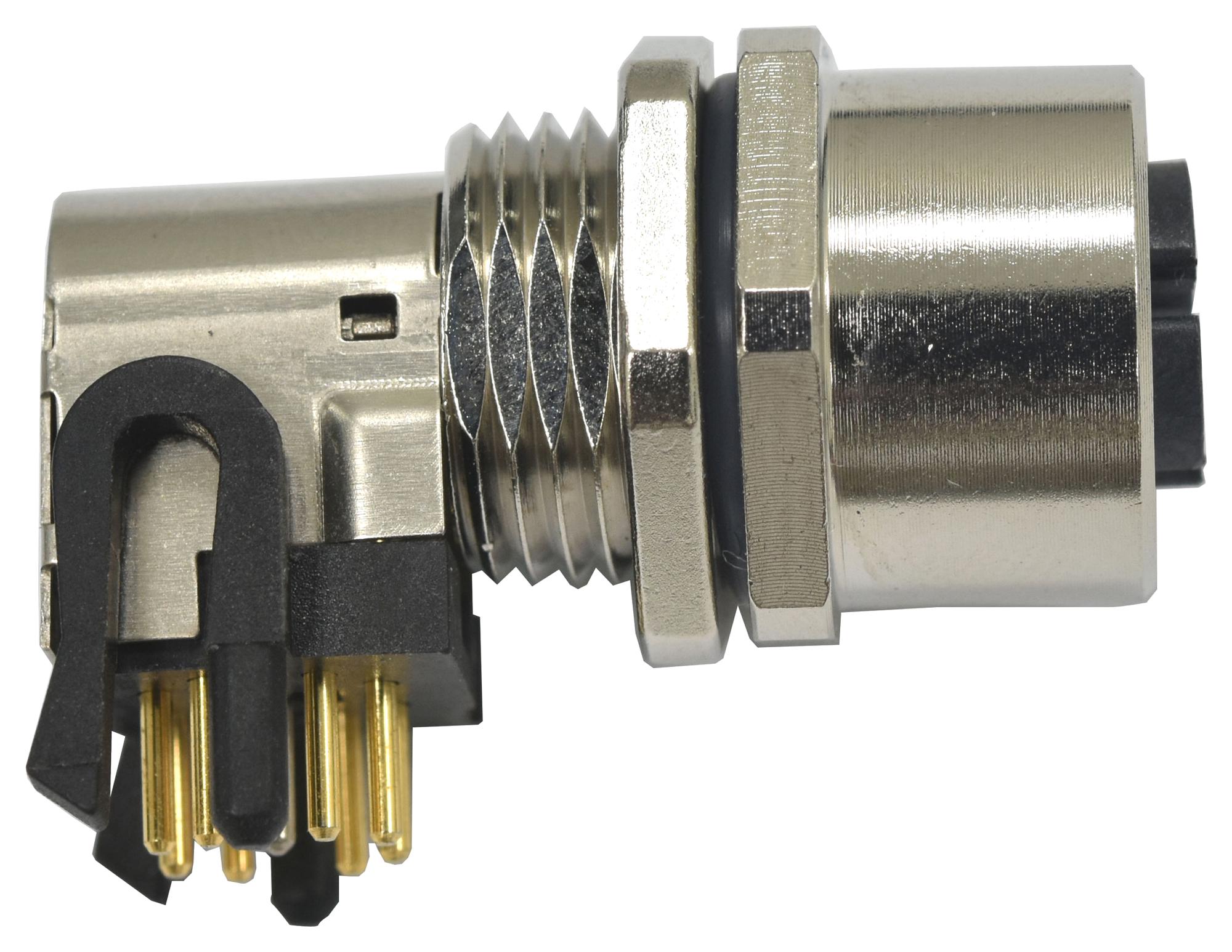 Amphenol Series M12 Data Connector: MSXS08PFFRSH7001