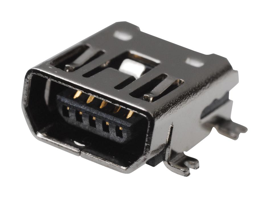 Samtec MUSB-05-F-AB-SM-A – Reliable Mini USB 2.0 Interface for Industrial Applications