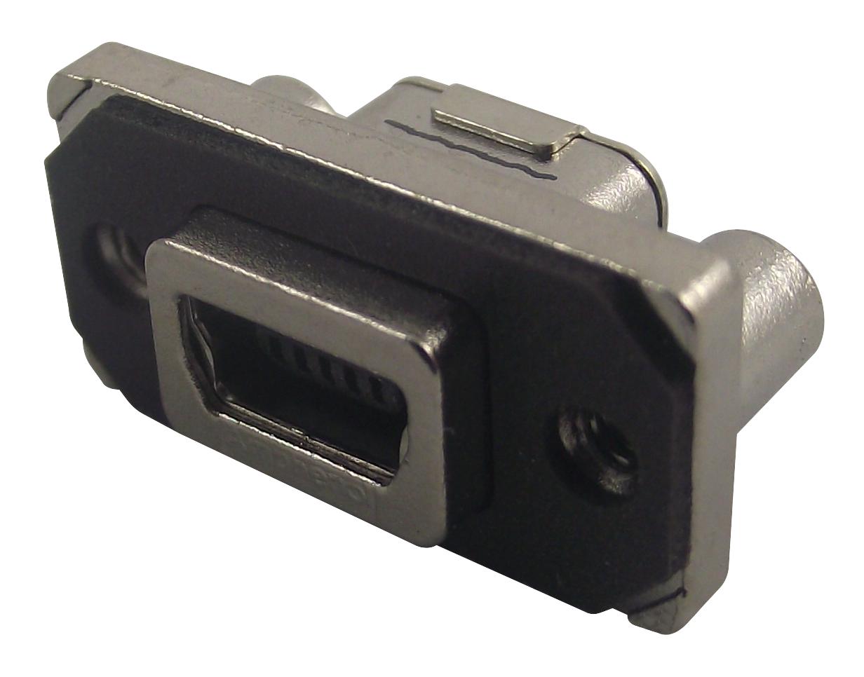 Buy Amphenol Mini USB Type-B Receptacle Part Number MUSBB15134 Online