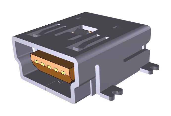Buy Samlec MUSB-05-S-AB-SM-A USB Mini Interface Part Number MUSB-05-S-AB-SM-A Online