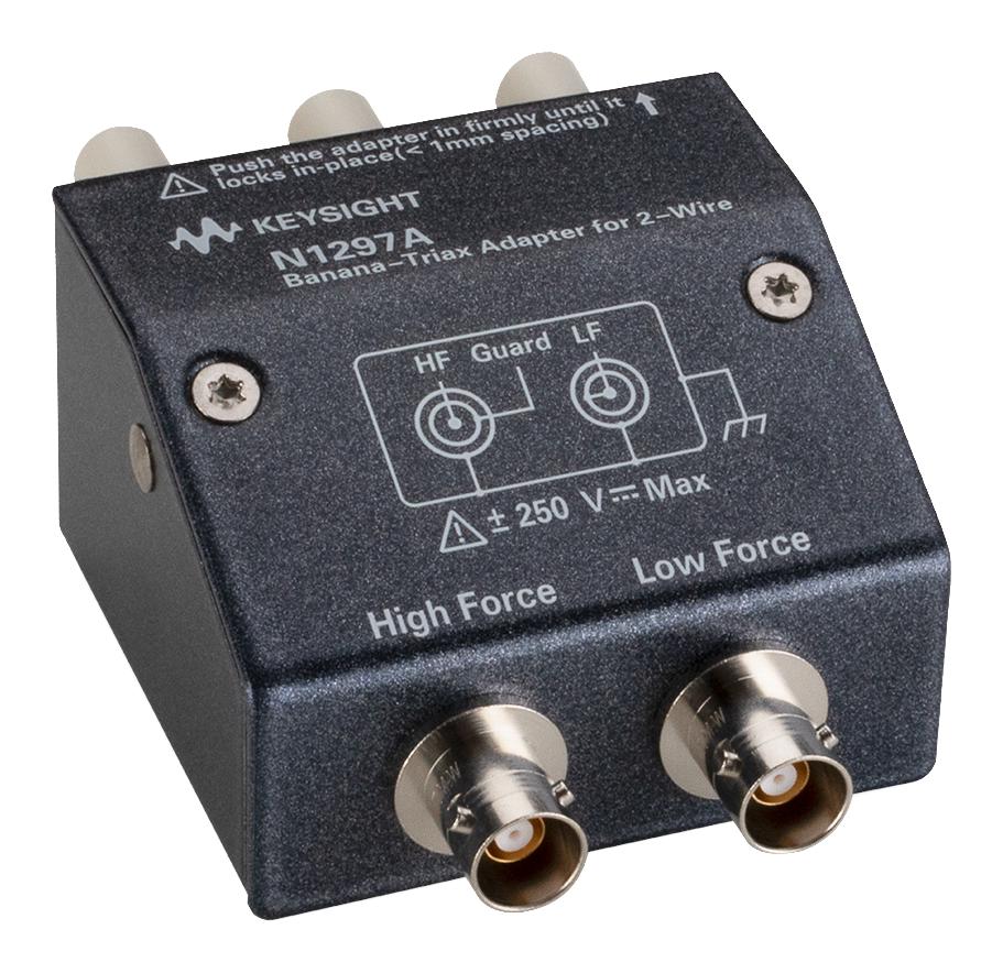 Keysight N1297A – Reliable Banana-Triaxial Adapter for Industrial Applications