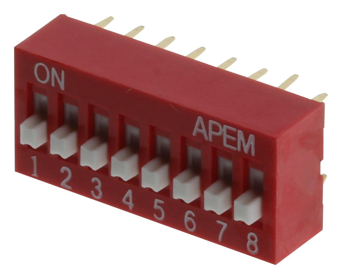 NDS Series Dual In Line Switches: NDS08V