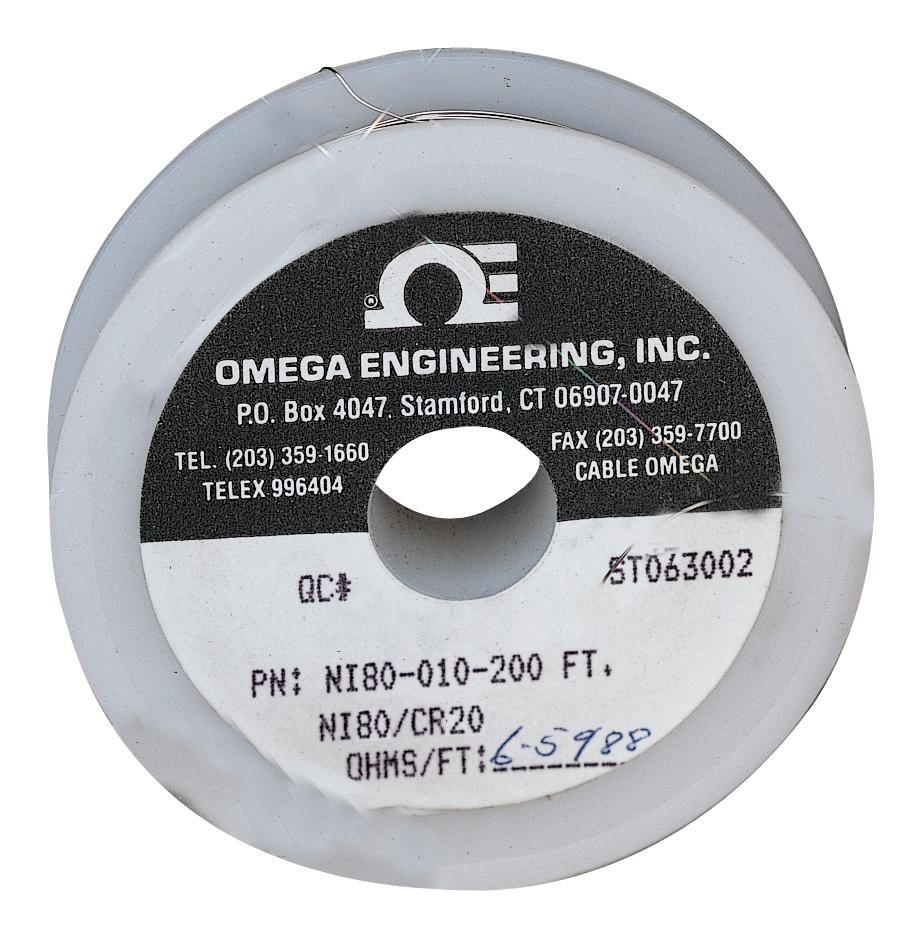 Buy Omega Resistance Heating Wire Part Number NI80040200 Online