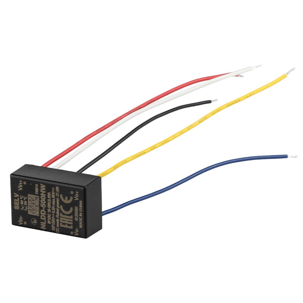 NLDD-350HW MEAN WELL Constant Current Step-Down LED Driver | myMectronic