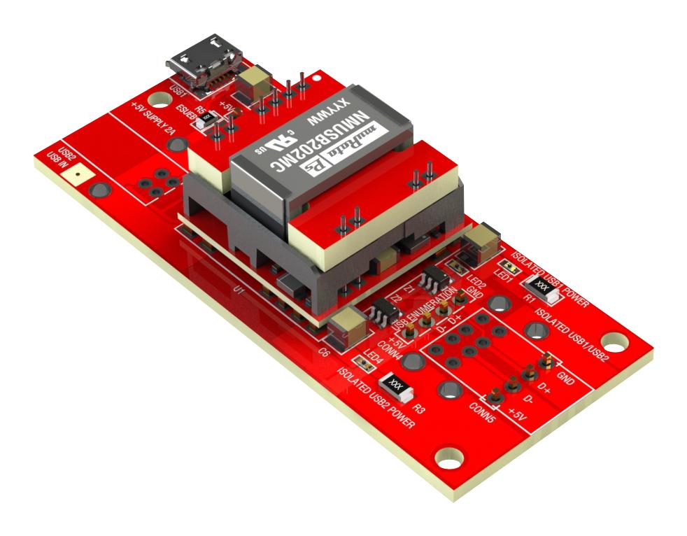 Murata NMUSBEVALC – Reliable Dual Port USB Data Isolator for Industrial Applications