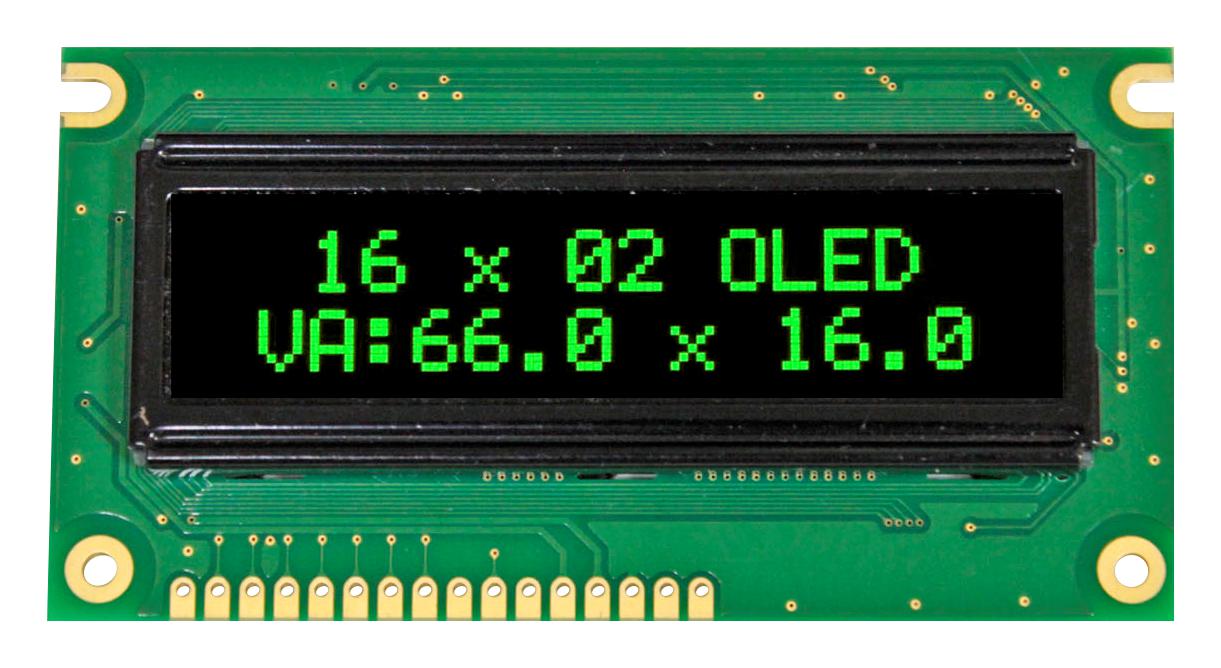 Vishay OLED-016N002E – Reliable Character OLED Display for Industrial Applications