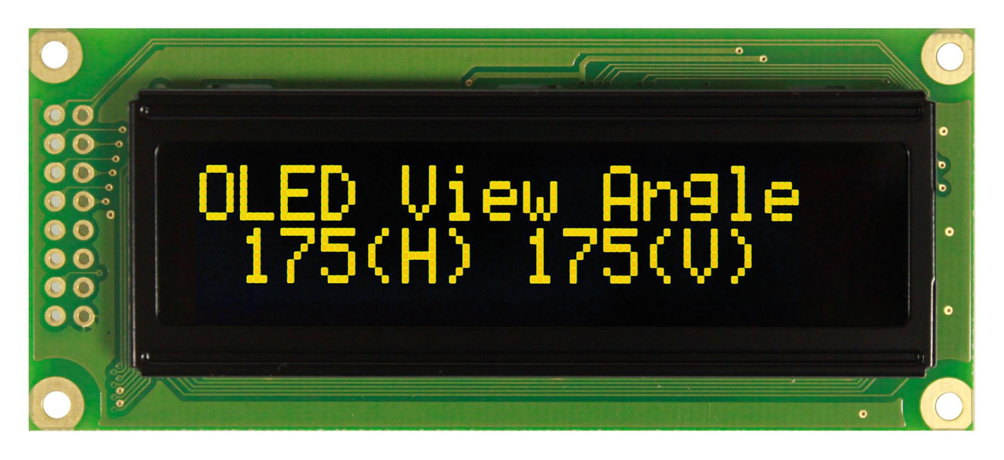 Vishay O100H016CLPP5N0000 – Reliable OLED Graphic Display for Industrial Applications
