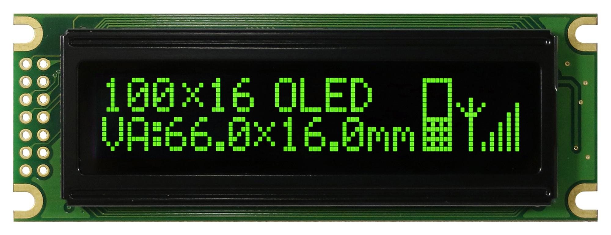 Vishay O100H016D – Reliable Graphic OLED for Industrial Applications