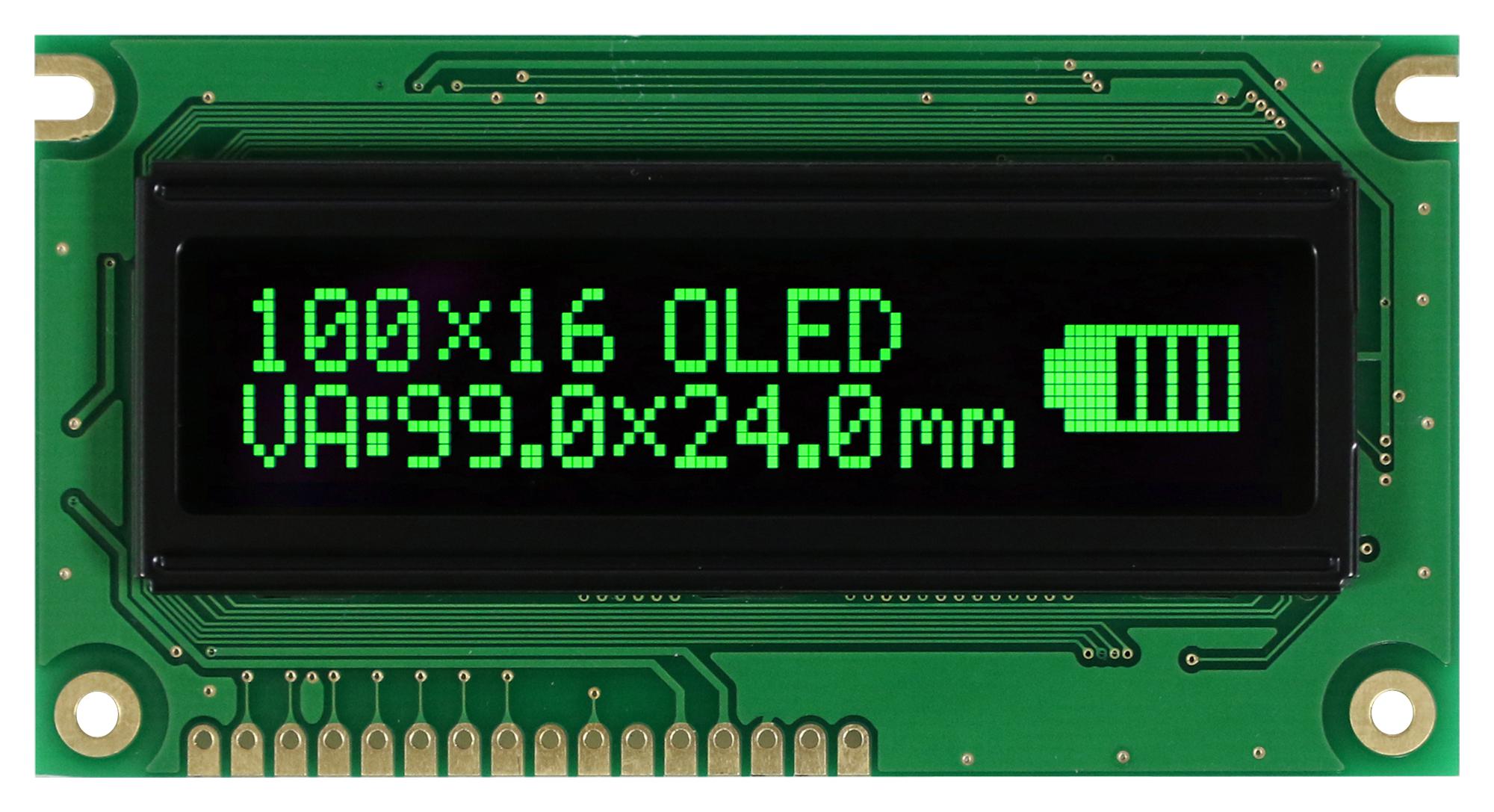 Vishay OLED-100H016E-LPP5N00000 – Reliable Graphic OLED for Industrial Applications