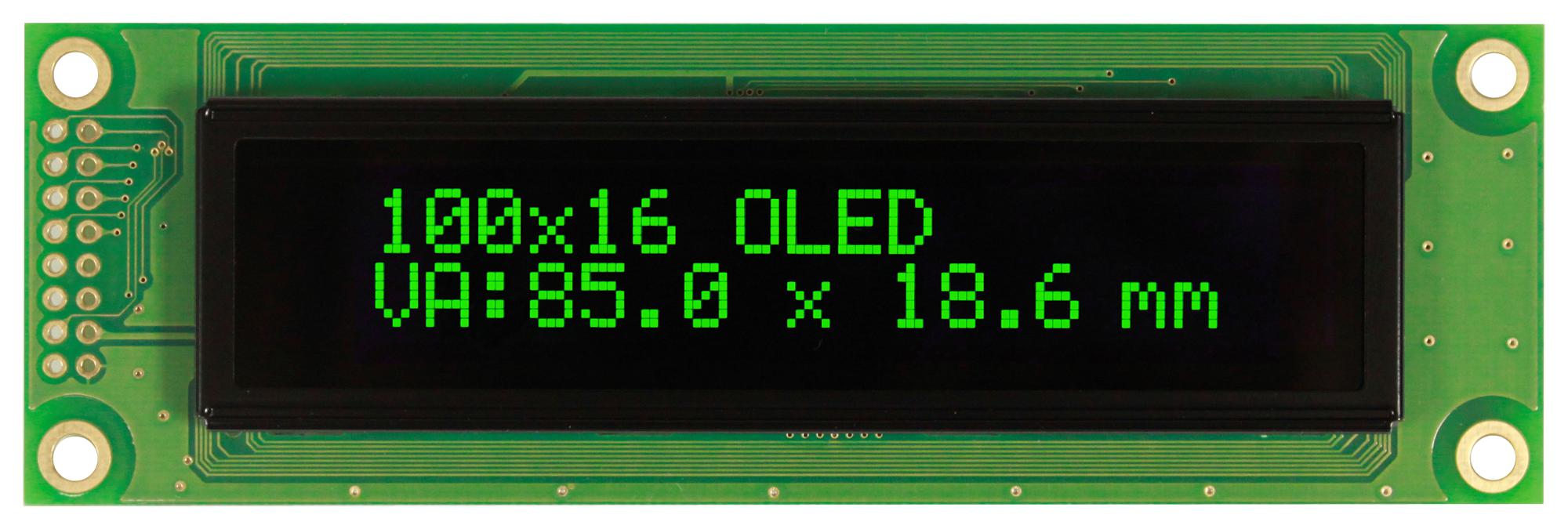Vishay O100H016FGP – Reliable OLED Graphic Display for Industrial Applications