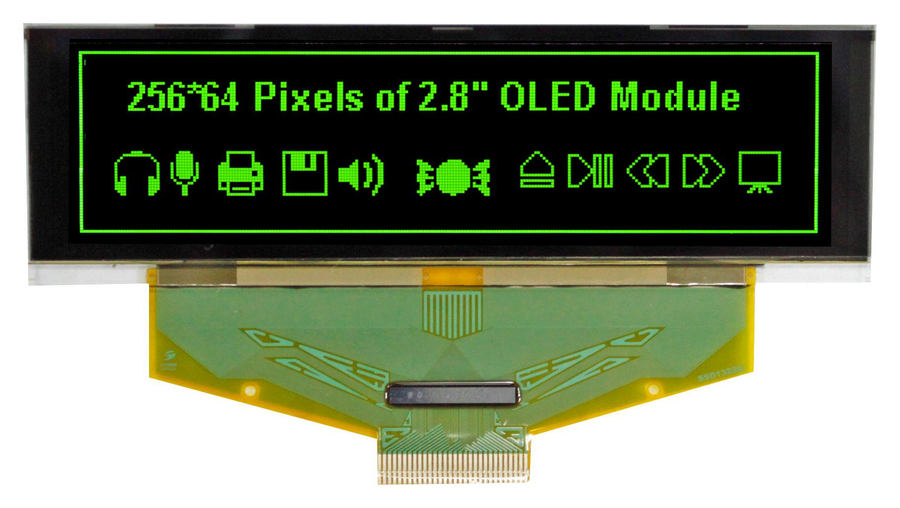 Buy Vishay OLED Product Part Number O256Y064AGPP3N0000 Online