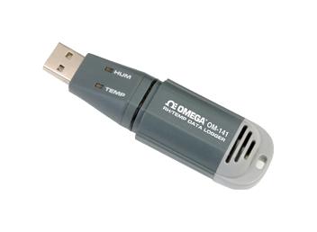 Omega Series OM-140 Temperature Humidity Data Logger: OM141