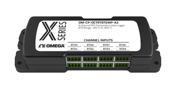 Omega Series RTD Temperature Data Logger: OM-CP-X12RTDTEMP-A2