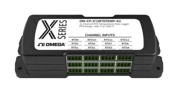 Omega 12-Channel RTD Data Logger – Reliable Temperature Monitoring for Industrial Applications