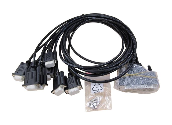 Industrial Equipment Series 8-port RS-232 PCI Communication Card: OPT8JAE